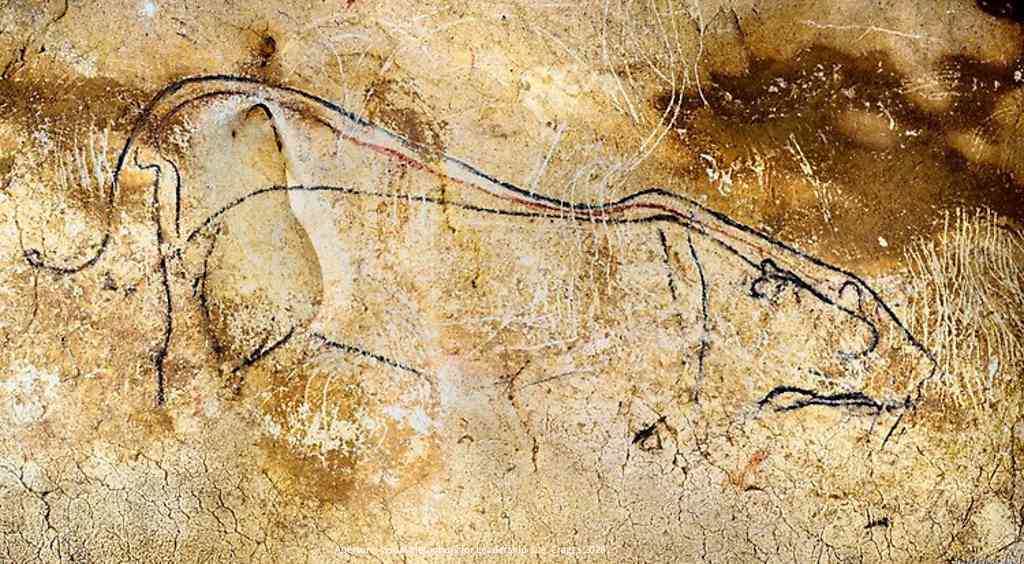 Lions Chauvet Cave France 2021