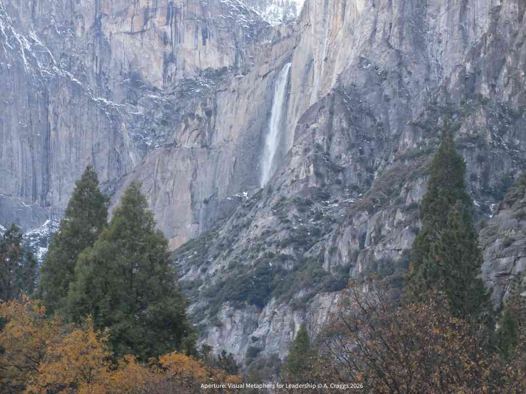 Waterfall Yosemite USA 2016