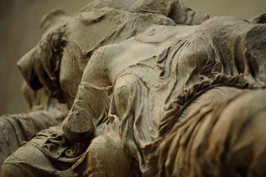 Acropolis Figures British Museum London UK 2014